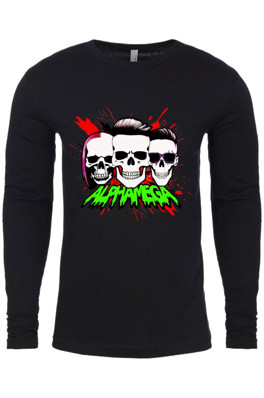 Trio De Los Muertos Long Sleeve Tee