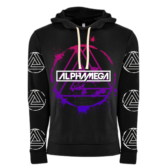 Splatter Pullover Hoodie